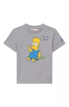 Хлопковая футболка MC2 Saint Barth