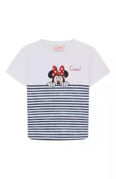 Хлопковая футболка MC2 Saint Barth