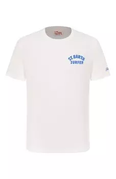 Хлопковая футболка MC2 Saint Barth