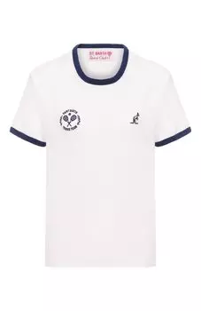 Хлопковая футболка MC2 Saint Barth