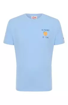 Хлопковая футболка MC2 Saint Barth