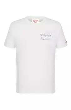 Хлопковая футболка MC2 Saint Barth