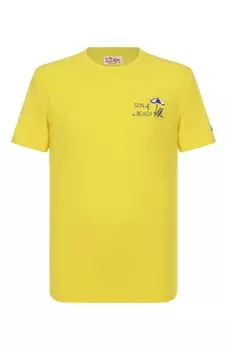 Хлопковая футболка MC2 Saint Barth