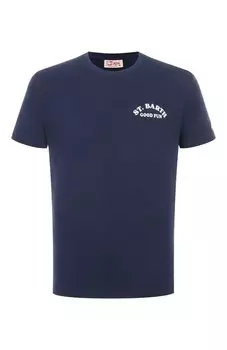 Хлопковая футболка MC2 Saint Barth