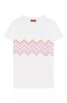 Хлопковая футболка Missoni