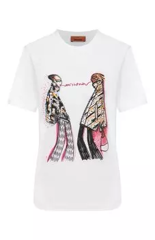 Хлопковая футболка Missoni