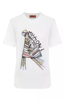 Хлопковая футболка Missoni