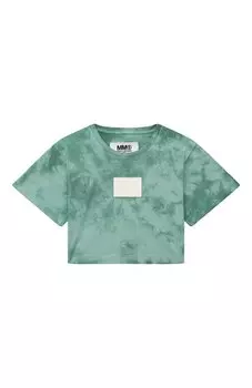 Хлопковая футболка MM6