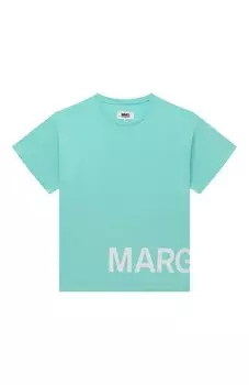 Хлопковая футболка MM6