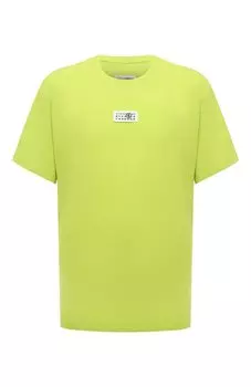 Хлопковая футболка MM6