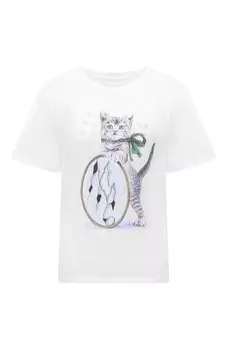 Хлопковая футболка MM6