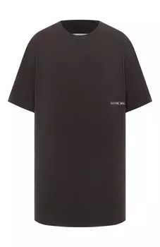 Хлопковая футболка MM6