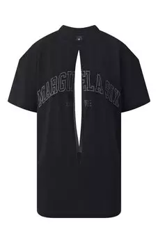 Хлопковая футболка MM6