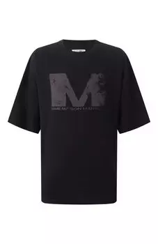 Хлопковая футболка MM6