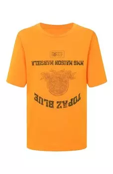 Хлопковая футболка MM6