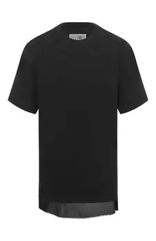 Хлопковая футболка MM6