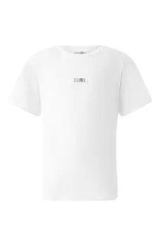 Хлопковая футболка MM6