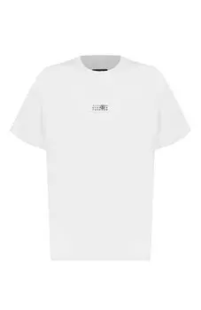 Хлопковая футболка MM6