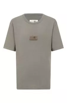 Хлопковая футболка MM6