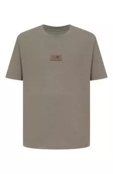 Хлопковая футболка MM6