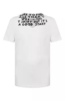 Хлопковая футболка MM6