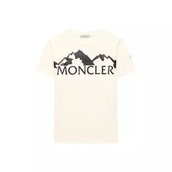 Хлопковая футболка Moncler