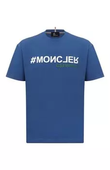 Хлопковая футболка Moncler