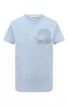 Хлопковая футболка Moncler