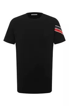 Хлопковая футболка Moncler