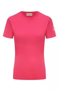 Хлопковая футболка Moncler