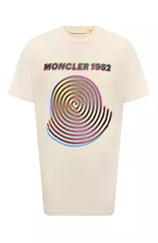 Хлопковая футболка Moncler