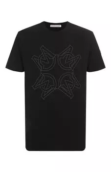 Хлопковая футболка Moncler