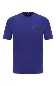 Хлопковая футболка Moncler Grenoble