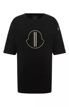 Хлопковая футболка Moncler x Rick Owens Moncler