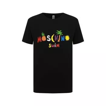 Хлопковая футболка Moschino