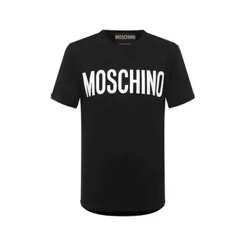 Хлопковая футболка Moschino