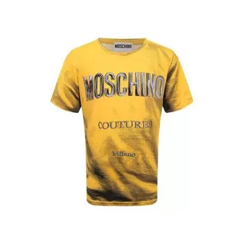 Хлопковая футболка Moschino