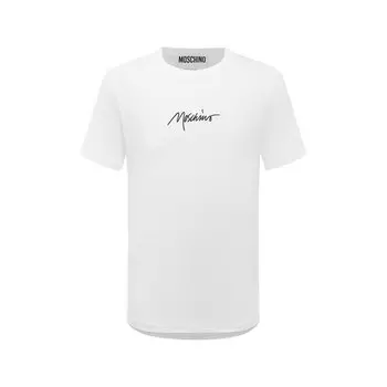 Хлопковая футболка Moschino