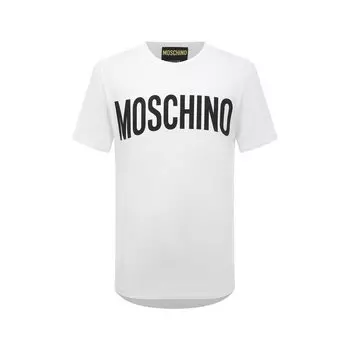 Хлопковая футболка Moschino