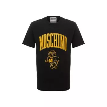 Хлопковая футболка Moschino
