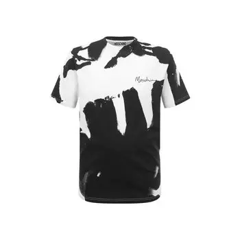 Хлопковая футболка Moschino