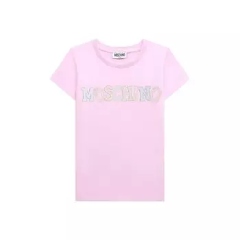 Хлопковая футболка Moschino