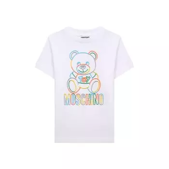 Хлопковая футболка Moschino