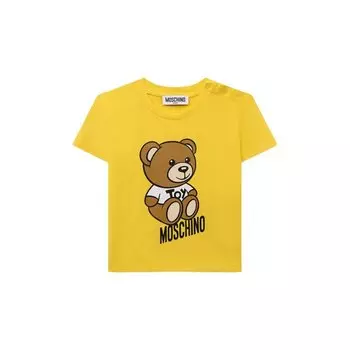 Хлопковая футболка Moschino