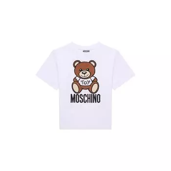 Хлопковая футболка Moschino