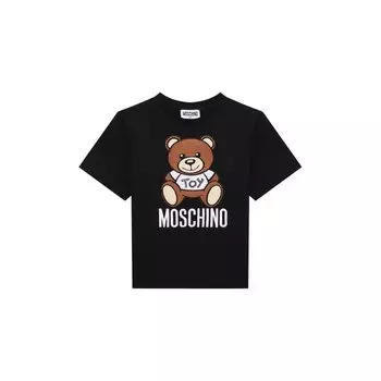 Хлопковая футболка Moschino