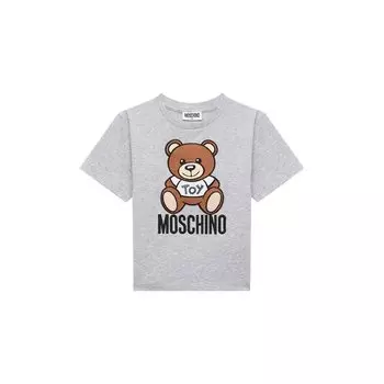 Хлопковая футболка Moschino