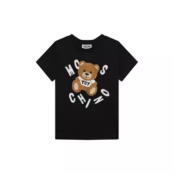 Хлопковая футболка Moschino