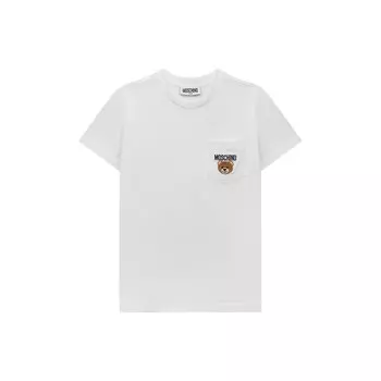 Хлопковая футболка Moschino