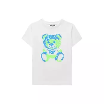 Хлопковая футболка Moschino